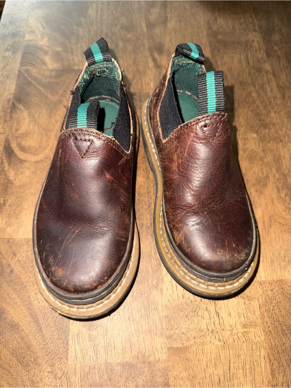 Georgia Giant Boy’s leather slip on boots